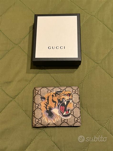 gucci portafoglio tigri|gucci tiger print.